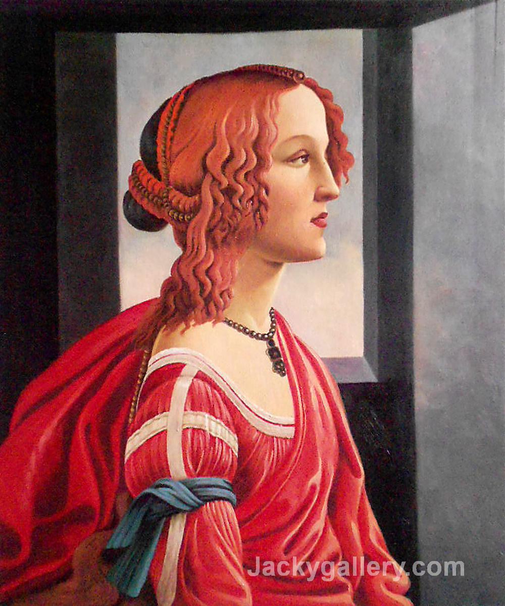 Simonetta by Sandro Botticelli paintings reproduction